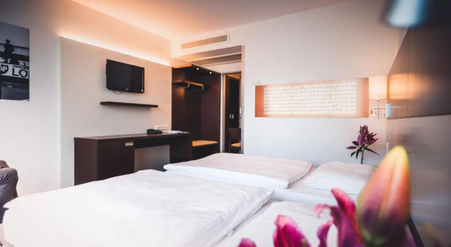 Двухместный номер Comfort elaya hotel stuttgart ludwigsburg, Trademark by Wyndham