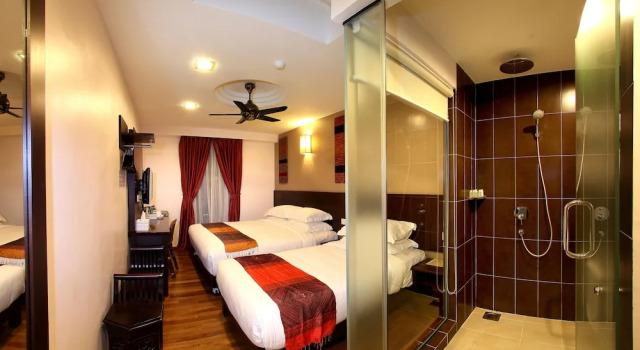 Трёхместный семейный номер Standard Hotel Richbaliz Selayang