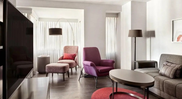 Двухместный полулюкс c 1 комнатой San Francisco Marriott Marquis Union Square