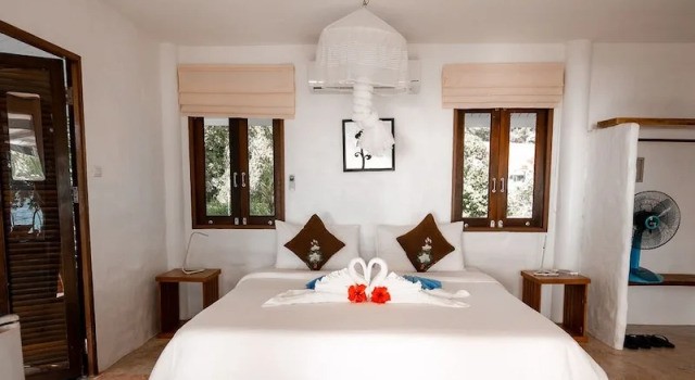 Двухместное бунгало с балконом и с красивым видом из окна Lazy Day The Resort