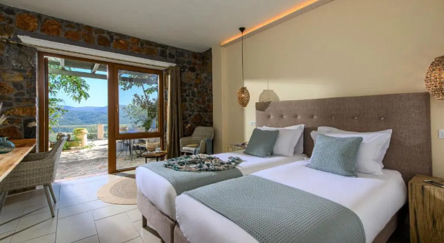 Двухместный номер Standard с видом на сад Country Hotel Velani