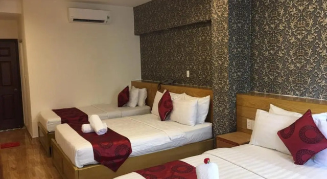 Четырёхместный номер Deluxe Ailen Garden 2 Hotel