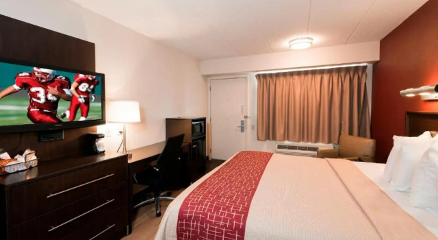 Двухместный номер Deluxe Red Roof Inn Benton Harbor - St. Joseph