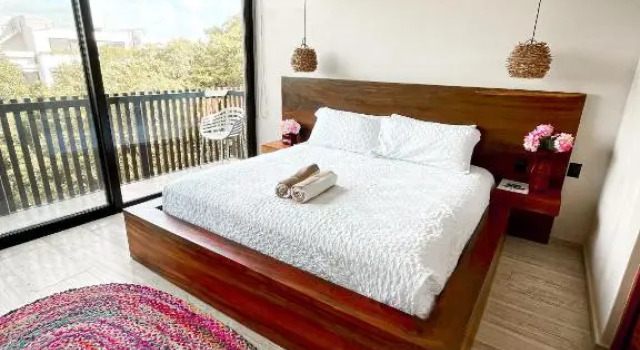 Kataleya Tulum by Zaazil - New Luxury Penthouse 3-level, 3240 sqft , Private Pool, Terrace and Roof Top in Luum Zama in the Jungle, Rezerwuj Hotel Hotele w Quintana Roo z parkingiem, Parking