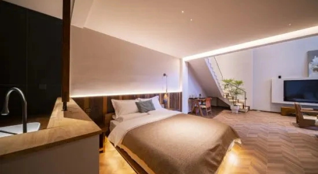 Двухместный люкс Deluxe с балконом Qianmichunshan Homestay