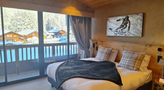Номер Superior с балконом Les Grands Montets Hotel & Spa