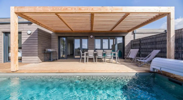 Коттедж с 4 комнатами Résidence Pierre & Vacances Premium Les Terrasses dArsella