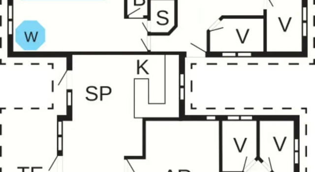 Коттедж Pet Friendly Holiday Home in Dronningmølle near Sea