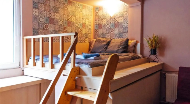 Апартаменты Woody - Cozy and Quiet Place near Moghioros Park