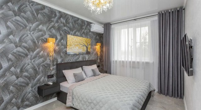 Апартаменты с балконом Rent Min-Vody (Рэнт Мин-Воды) на улице Анджиевского