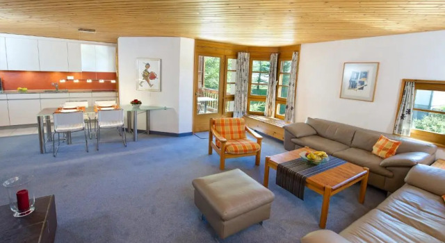 Апартаменты с 2 комнатами Schweizerhof Ferienwohnungen Lenzerheide 5