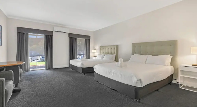 Supérieure chambre 1 chambre avec balcon Caledonian Hotel Echuca