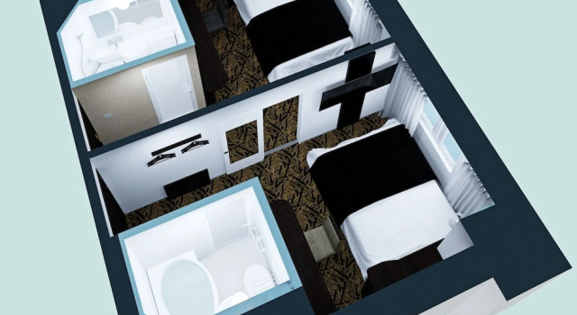 Шестиместный номер Standard APA Hotel Nagoya Sakae Ekimae EXCELLENT