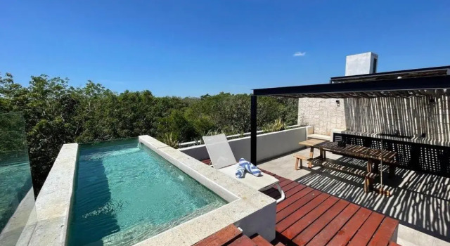 Апартаменты Magnificent Phenthouse Private pool Aldea Zama