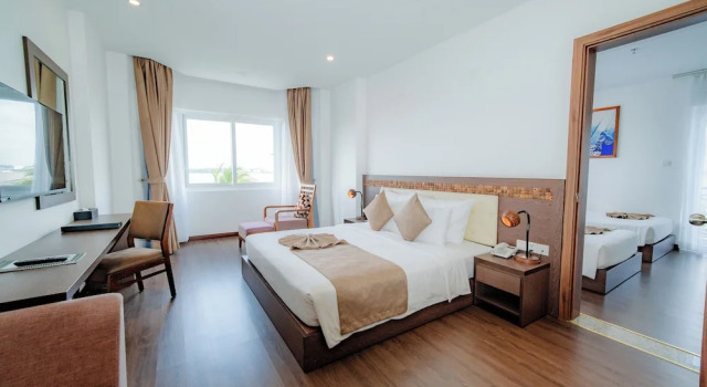 Семейный номер Standard с балконом Ben Tre Riverside Resort