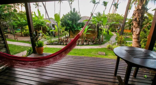 Бунгало с видом на сад Bangalô Kauli Seadi Eco-Resort