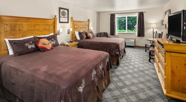 Четырёхместный номер Standard Цокольный этаж Bavarian Lodge