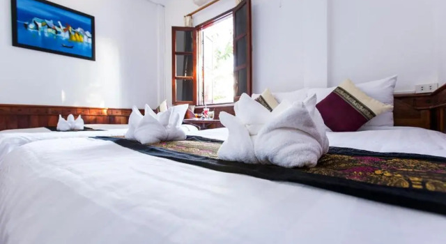 Трёхместный номер Superior Moons house LuangPrabang