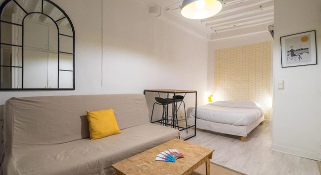 Cosy Loft Montorgeuil  - Wifi - 4p, Забронировать Отель 2-й округ: Биржа Париж, рядом с Станция метро Rambuteau