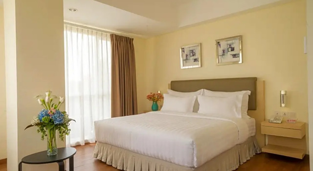 Deluxe Double room d'primahotel Airport Jakarta II