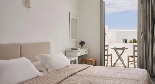 Двухместный номер Superior с видом на море Polos Hotel Paros by GHH