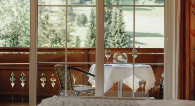 Двухместный номер Standard с балконом Hotel Hirschen Montafon