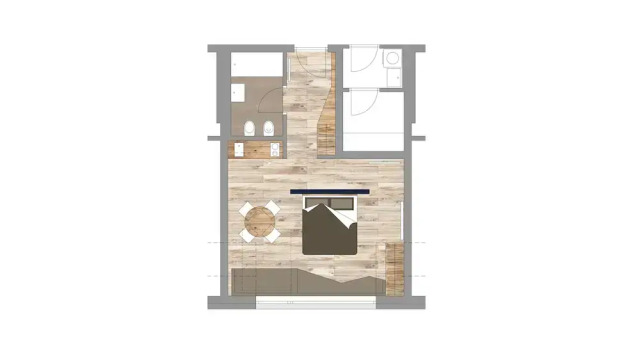 Апартаменты The Post Mountain Residence