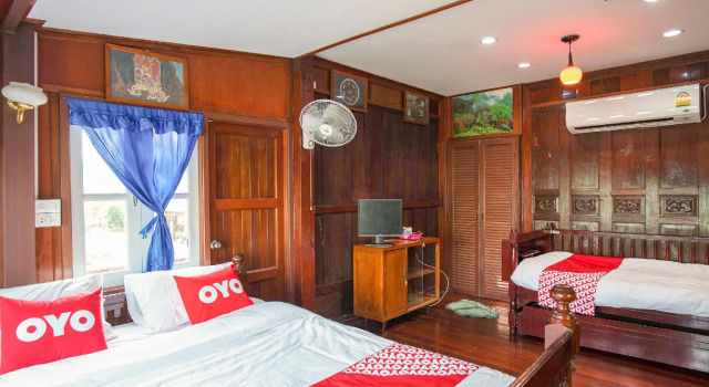 Трёхместный номер Deluxe OYO 402 Raknatee Resort