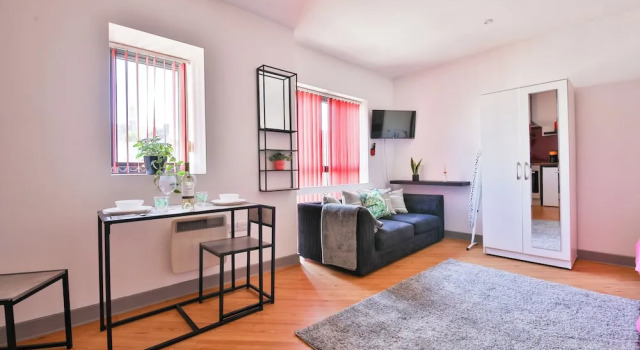 Студия Princess Lofts Studios - Swansea City Centre