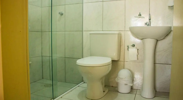 Двухместный номер Standard с красивым видом из окна Floripa Surf Hostel