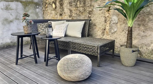 Апартаменты c 1 комнатой Le Mangin - Studio avec terrasse