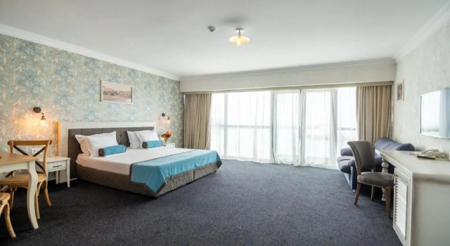 Студия с видом на море Hotel Antik