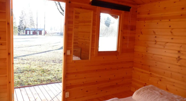 Двухместный коттедж Standard с видом на реку Hammarstrands Camping