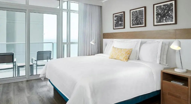Люкс с 2 комнатами с видом на океан Hilton Grand Vacations Club Ocean Enclave Myrtle Beach