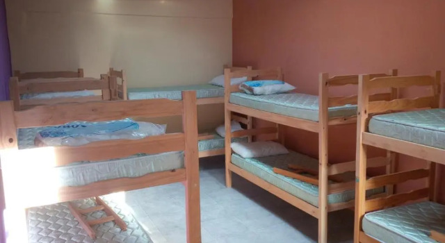 Кровать в общем номере Del Barcito Hostel and Suites