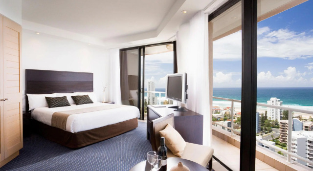 Двухместный номер Standard с видом на океан Crowne Plaza Surfers Paradise by IHG