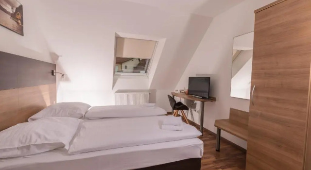 Двухместный номер Economy Boutique-Hotel Kronenstuben - unschlagbare Zentrumsnähe direkt am Marstall & Marktplatz - Schloss in 3 Min - Frühstück - Langzeitmiete
