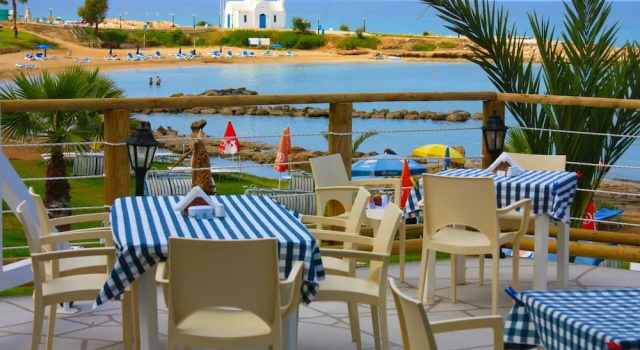 Апартаменты c 1 комнатой с видом на море MyroAndrou Beach Hotel Apartments