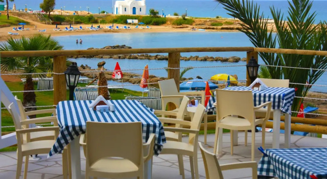 Апартаменты c 1 комнатой с видом на море MyroAndrou Beach Hotel Apartments