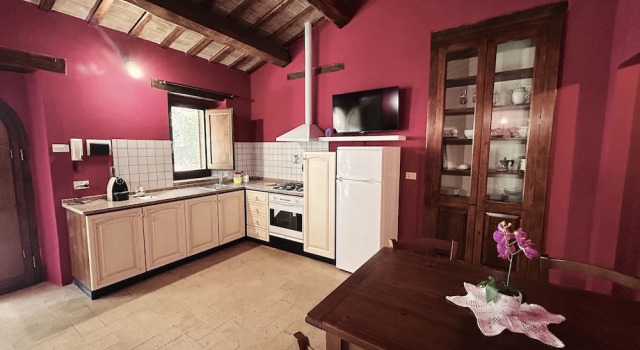 Klassisch Zimmer 1 Schlafzimmer Keller mit Blick Corte Fratini Appartamenti