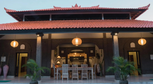 The Catur Villa, Rezervovat Vila Chaty v Bali, Chalupa