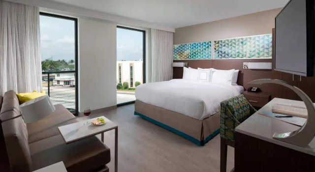 Двухместная студия Residence Inn by Marriott Miami Beach South Beach