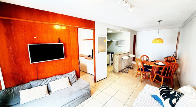Апартаменты Hosts BR - Flat Vista Mar no Meireles