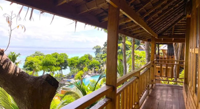 Бунгало с 2 комнатами с видом на сад Phi Phi Phu Chalet Resort