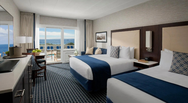 Четырёхместный номер Standard Ocean House Hotel at Bass Rocks