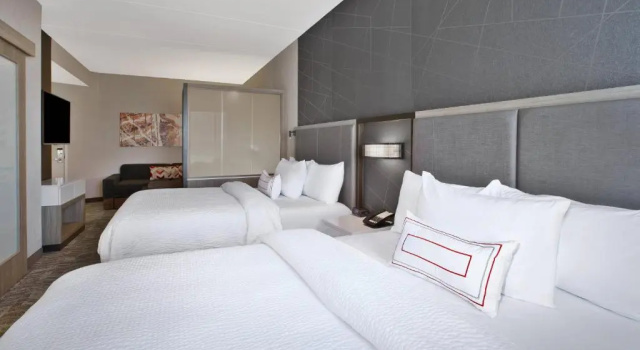 Двухместная студия SpringHill Suites by Marriott Chattanooga North/Ooltewah