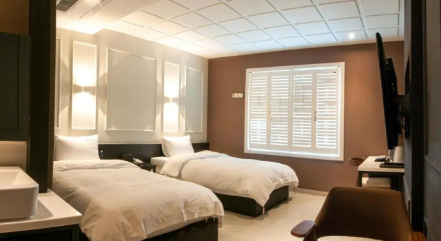 Двухместный номер Deluxe с видом на море Le Idea Hotel Busan Station