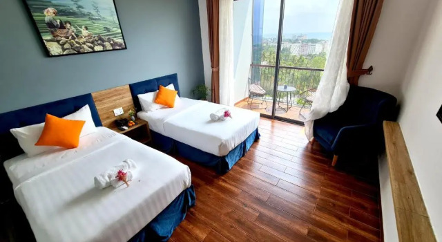 Двухместный номер Deluxe с видом на море Tom Hill Boutique Resort & Spa - Sea View