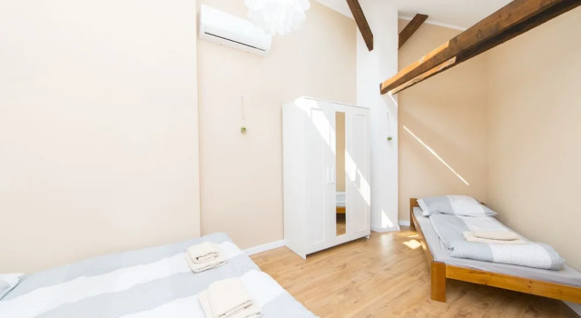Апартаменты с балконом Blue Apartment Old Town Air Condition p4you pl