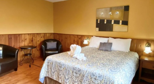 O podwyższonym standardzie pokój Hôtel du Lac Lenore